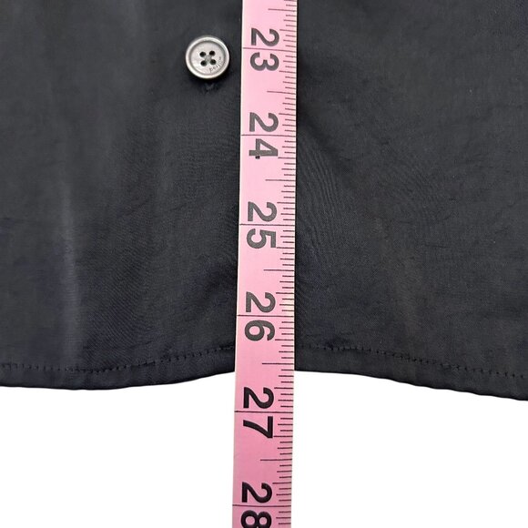 ARITZIA Wilfred Satin button up shirt top XS - Picture 10 of 11